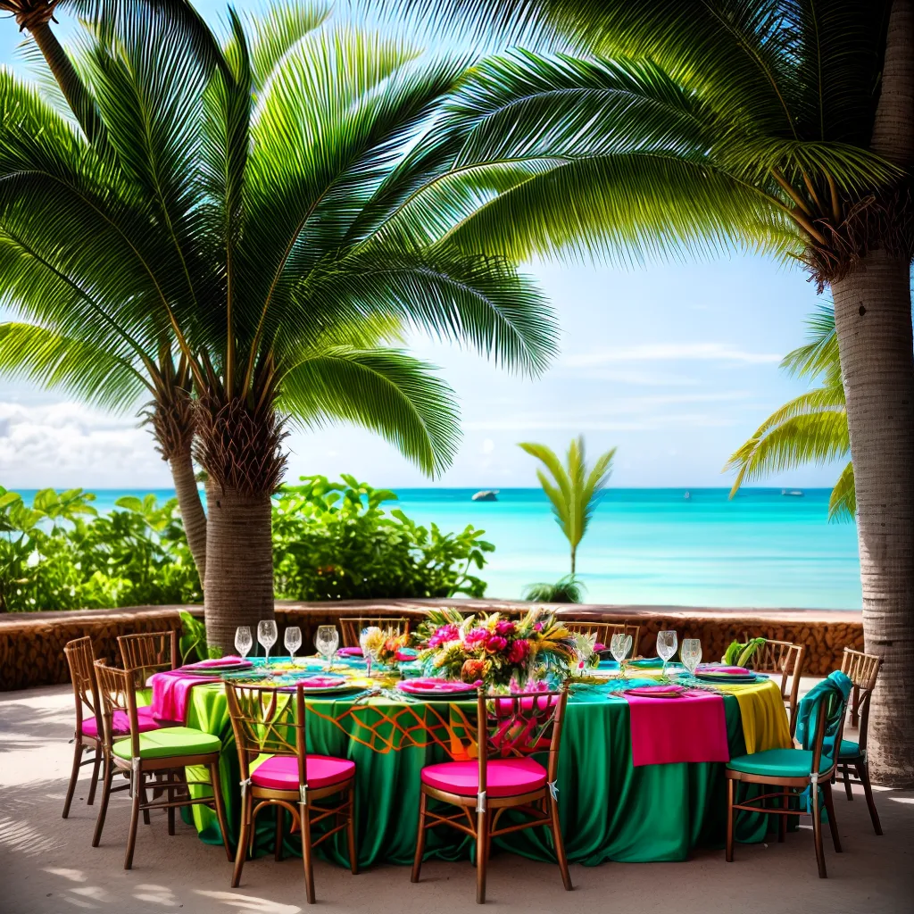 casamento tropical decoracao