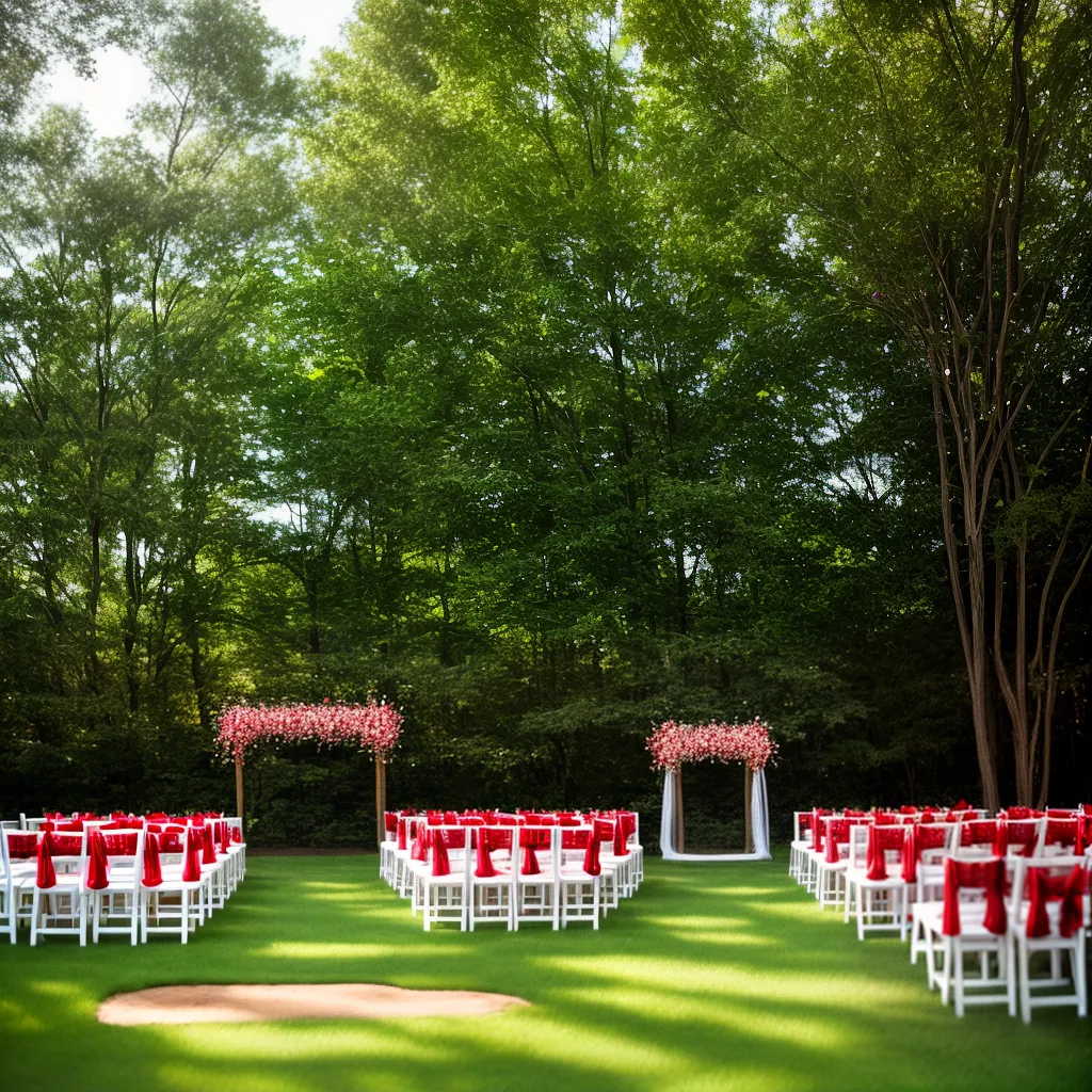casamento rustico xadrez ao ar livre