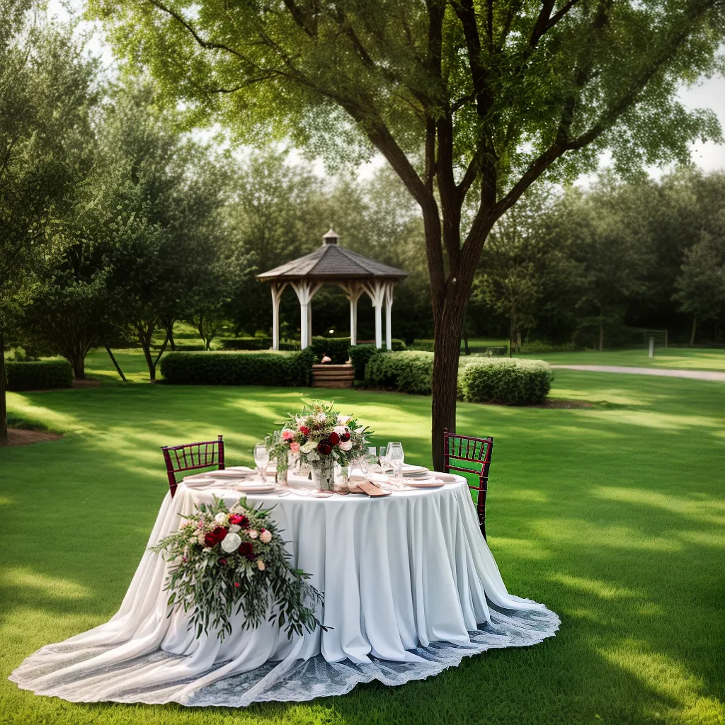 casamento rustico xadrez ao ar livre 1