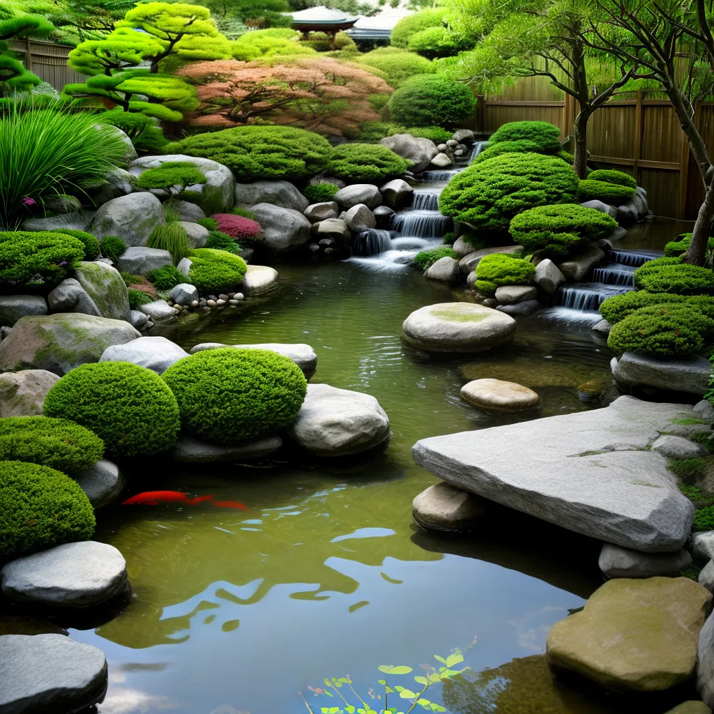 jardim japones pond koi lanterna jardim japones pond koi lanterna