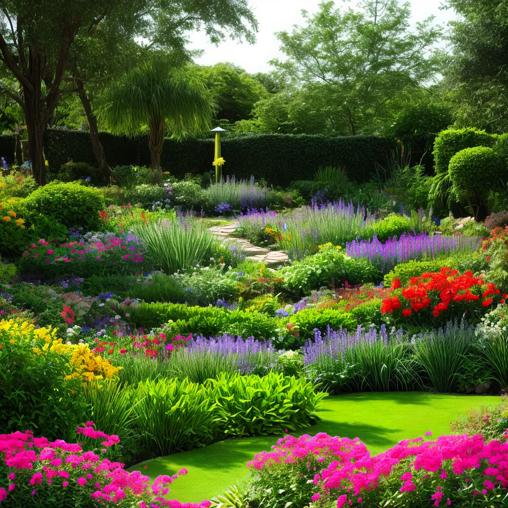 jardim flores borboletas protecao