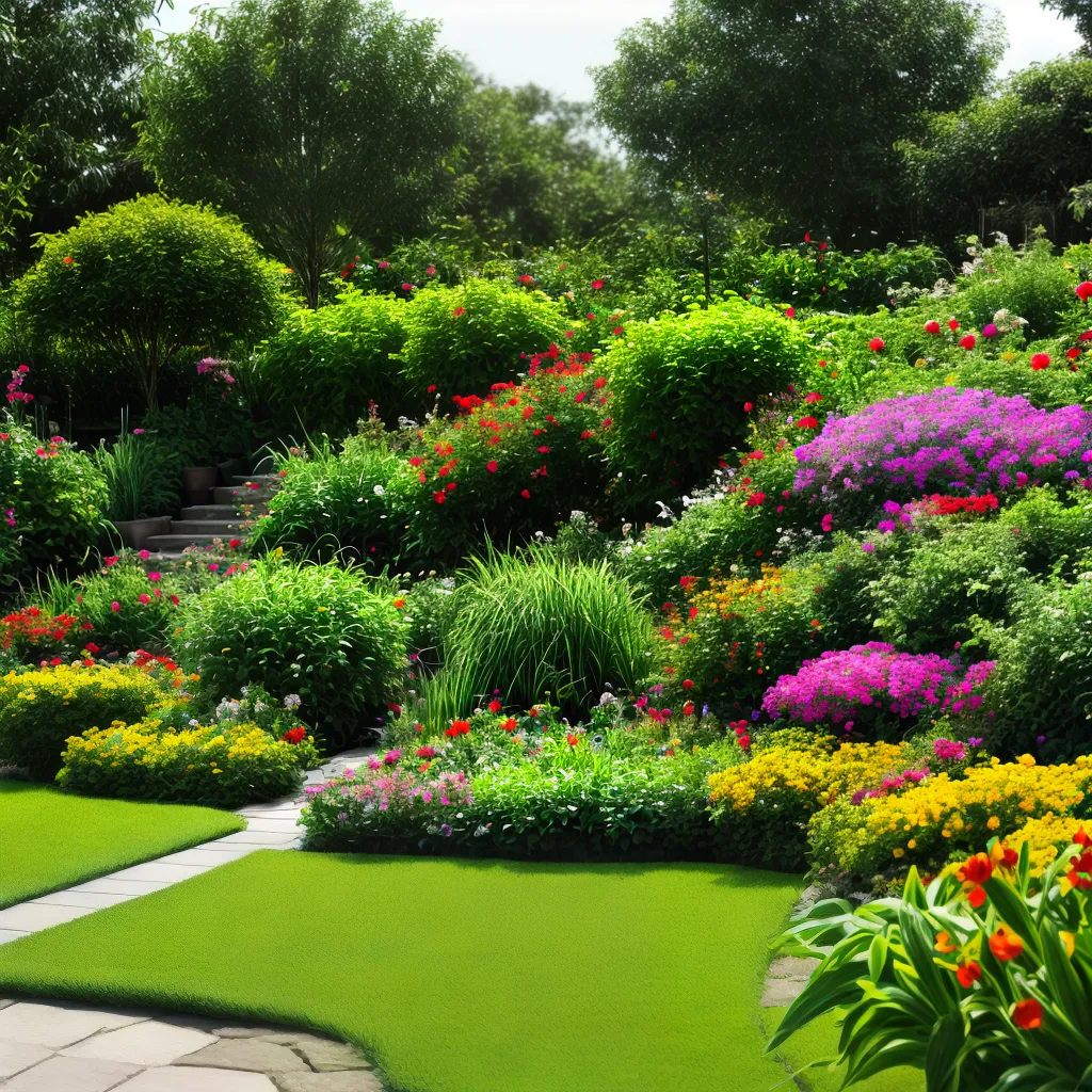 jardim colorido controle pragas natural