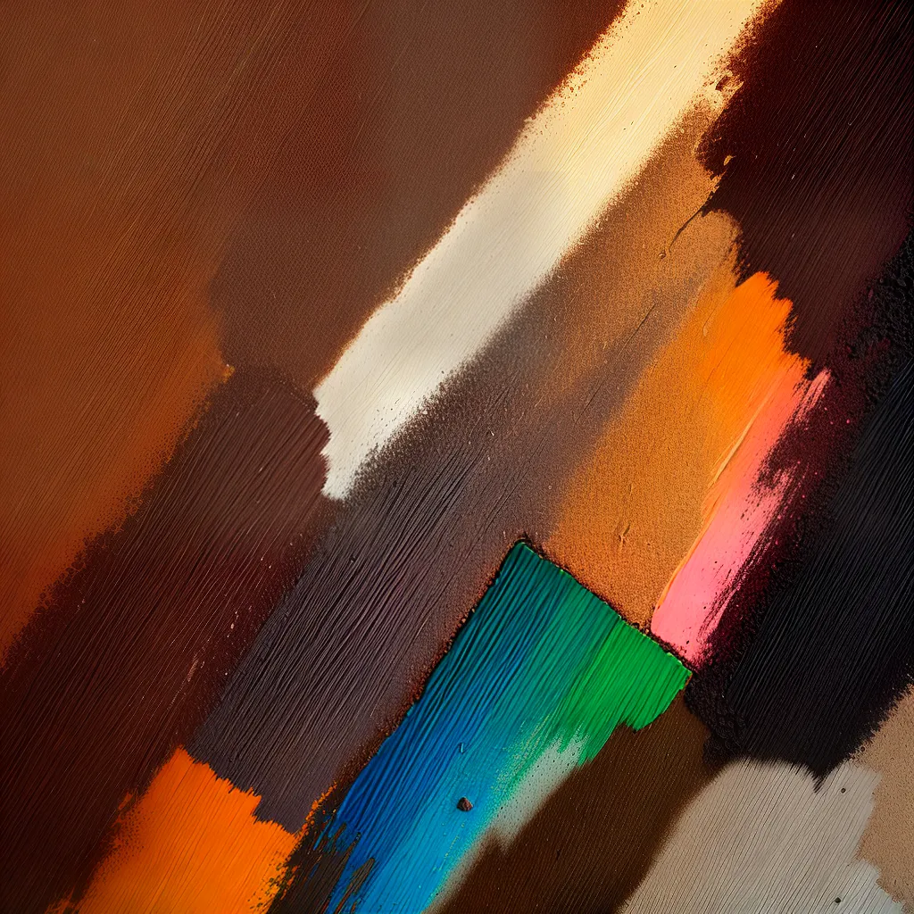 paleta artistica marrom pincel tinta paleta artistica marrom pincel tinta
