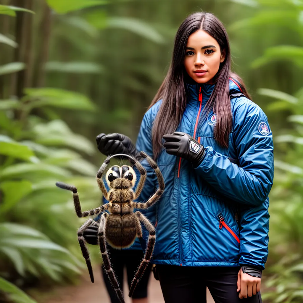 superando aracnofobia luvas aranha