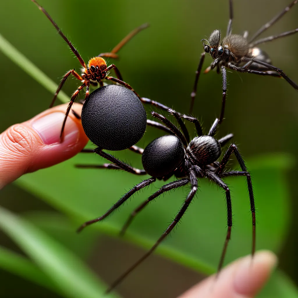 superando aracnofobia mao aranha teia
