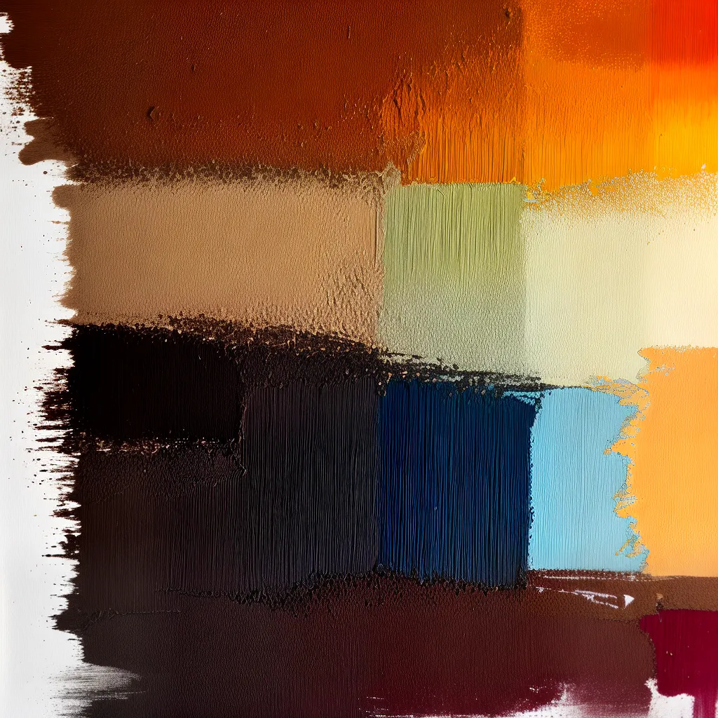 paleta artistica marrom pincel tela 1 paleta artistica marrom pincel tela 1