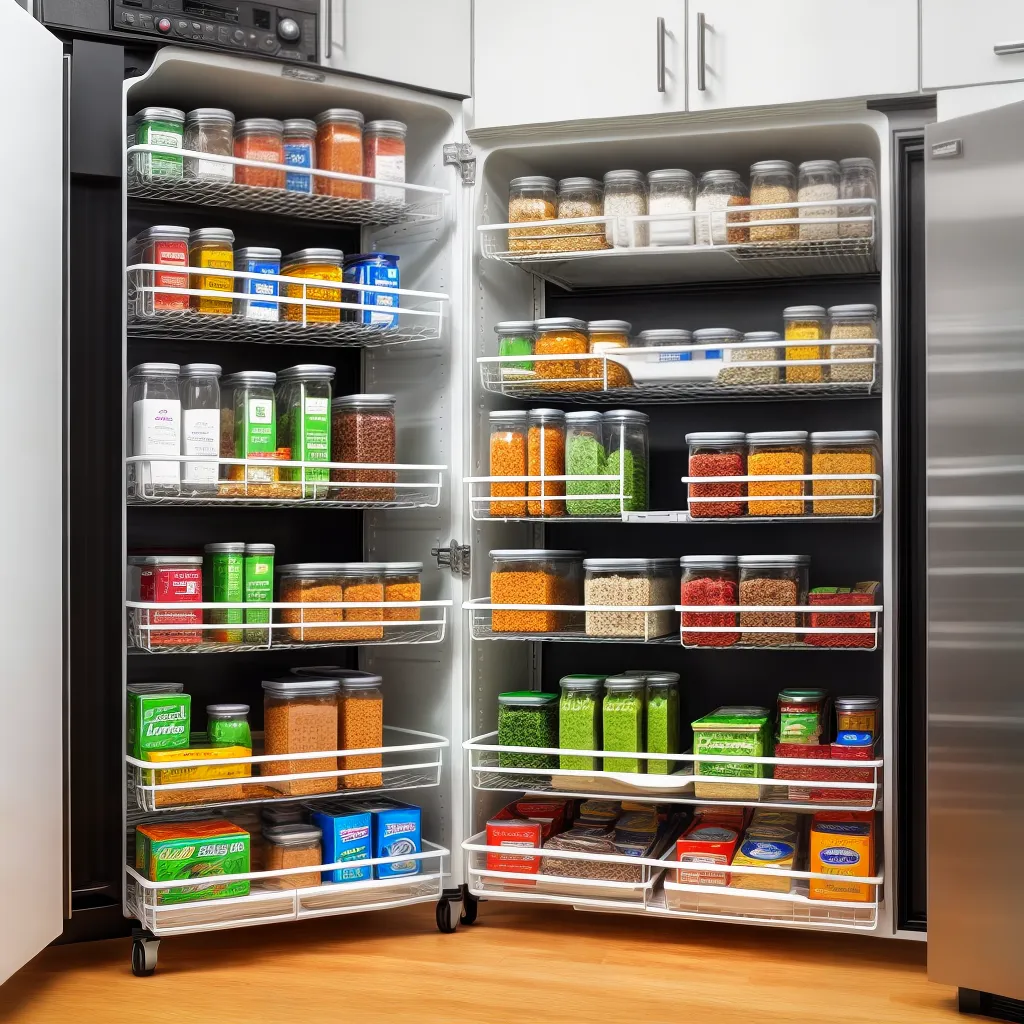 cozinha organizada armazenamento seguro