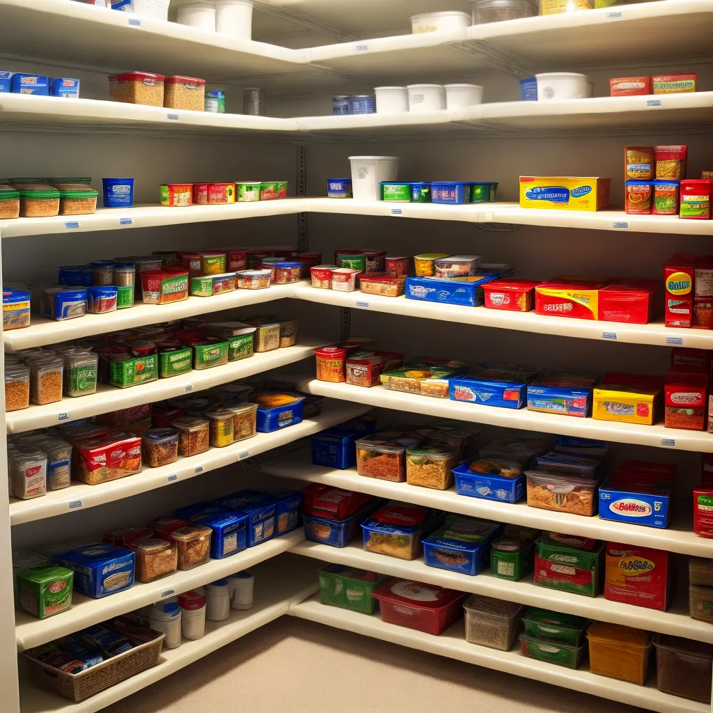 despensa organizada alimentos seguros despensa organizada alimentos seguros