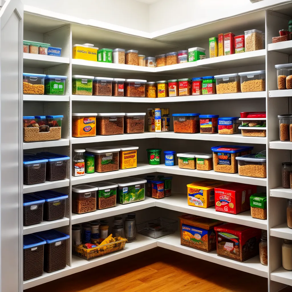 despensa organizada alimentos lacres inspecao despensa organizada alimentos lacres inspecao