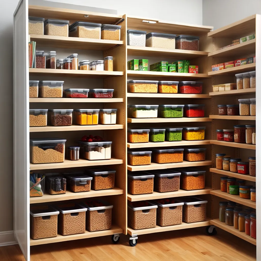 despensa organizada alimentos selados despensa organizada alimentos selados