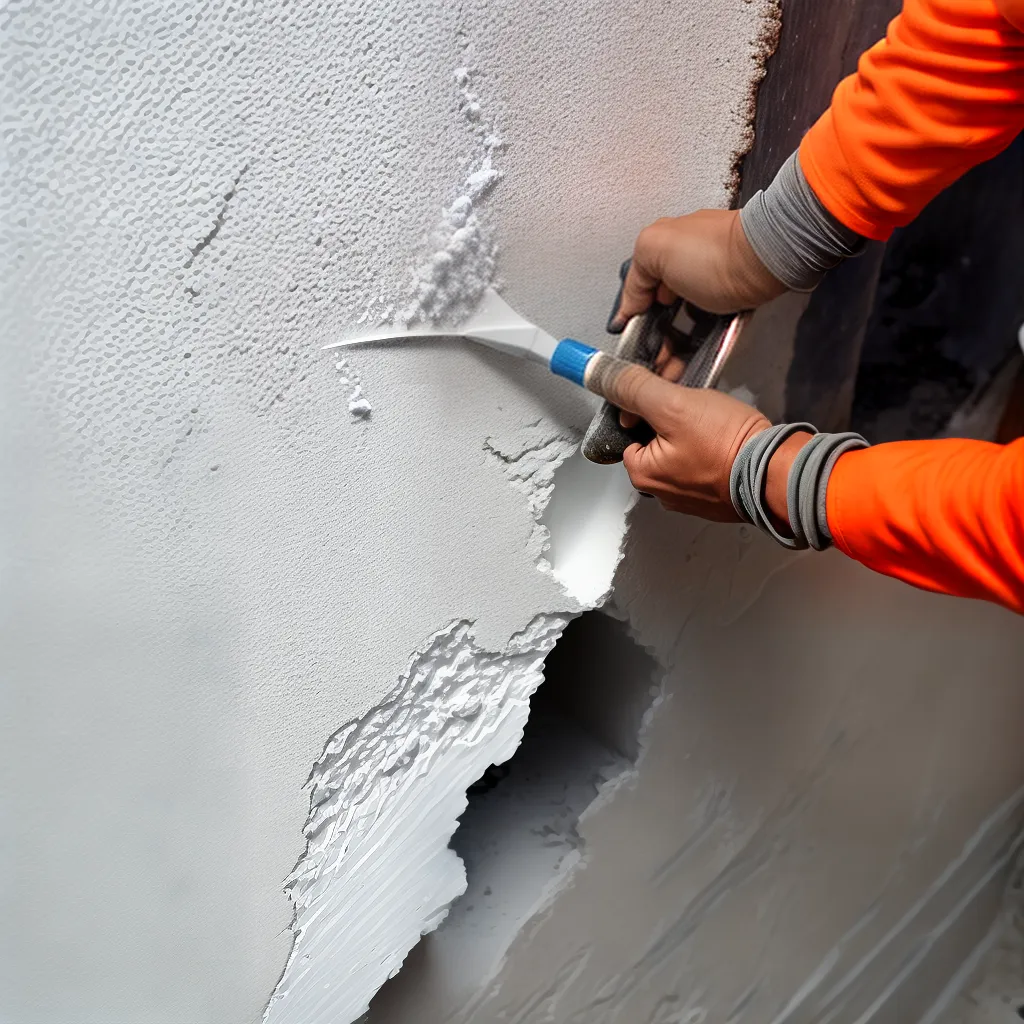 reparo parede gesso junta compound