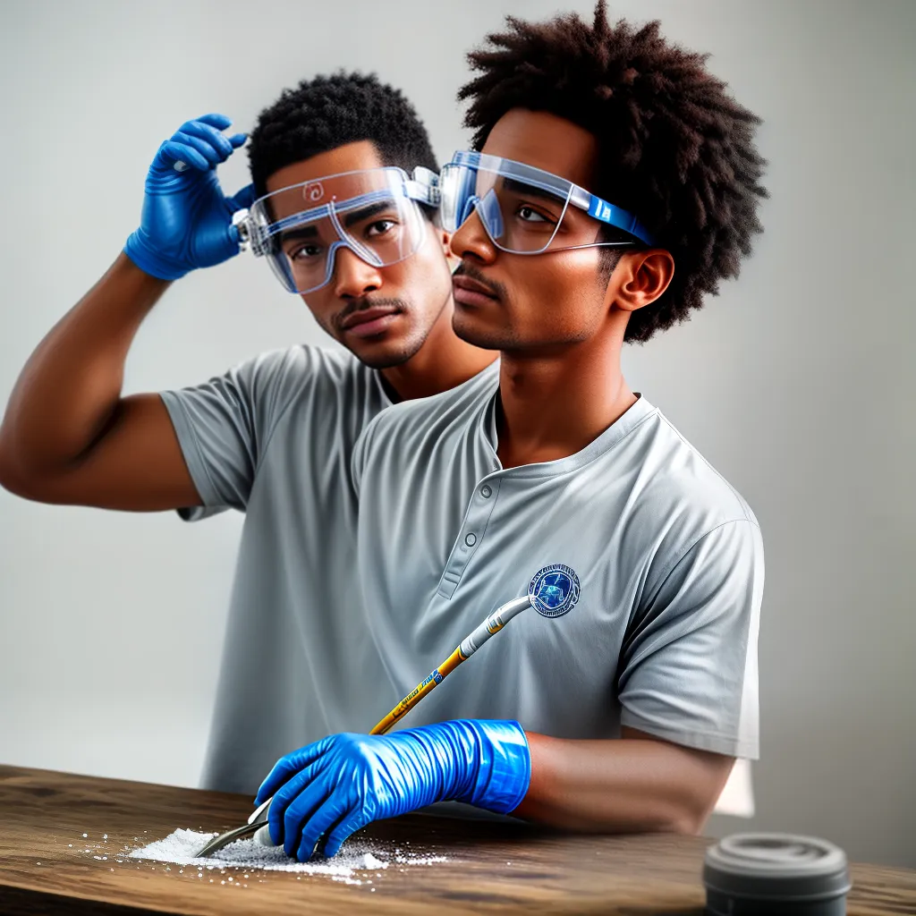 reparo parede gesso seguranca aplicacao