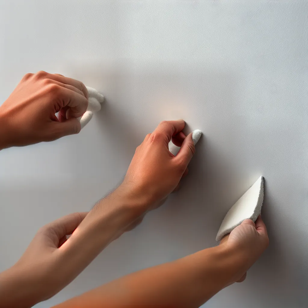 aplicacao plaster mao trowel parede aplicacao plaster mao trowel parede