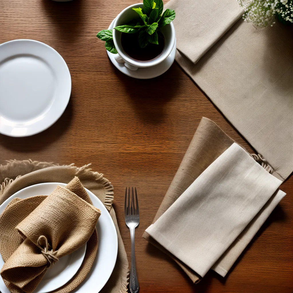 placemats artesanais juta sisal