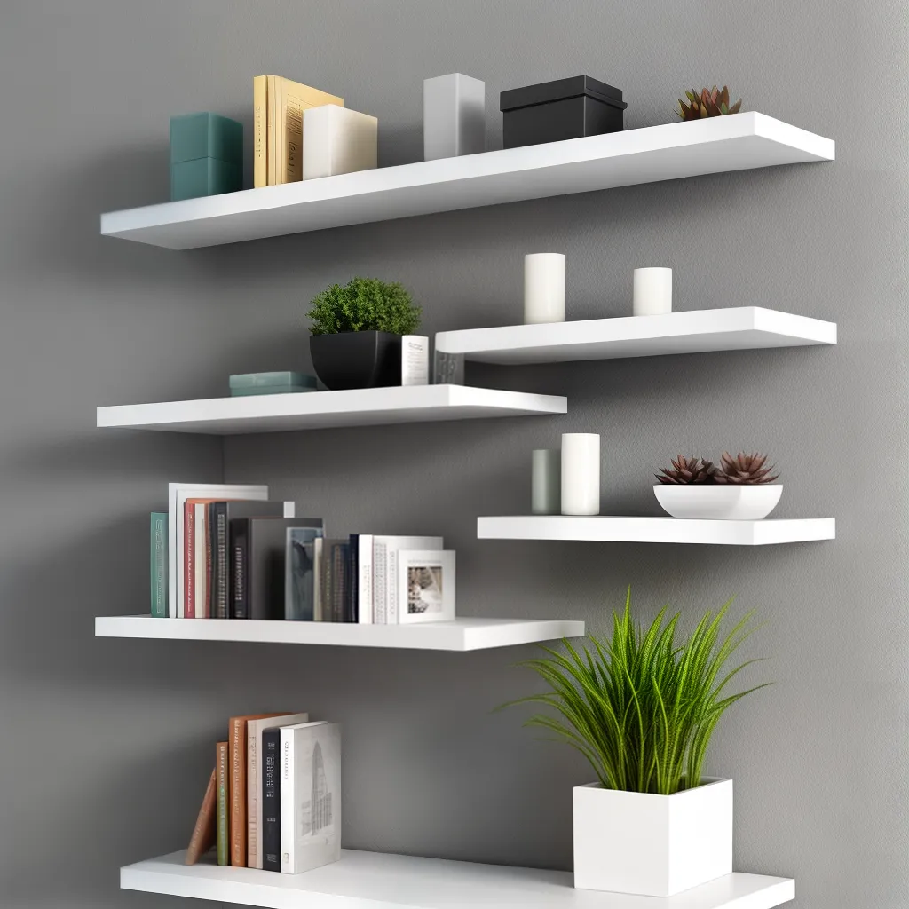 prateleira gesso design moderno decoracao