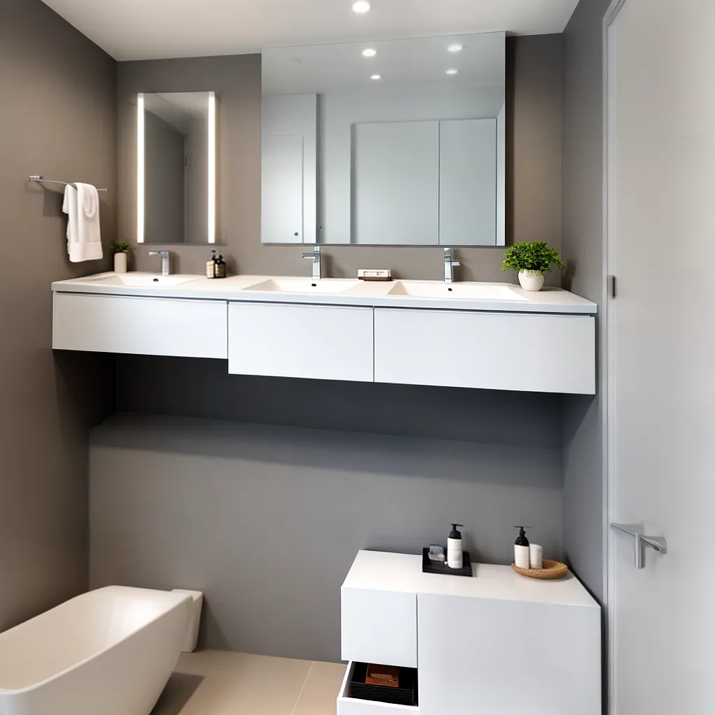 banheiro moderno nicho gesso organizado banheiro moderno nicho gesso organizado