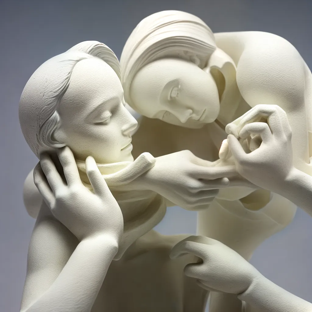 escultura gesso maos precisao artista escultura gesso maos precisao artista