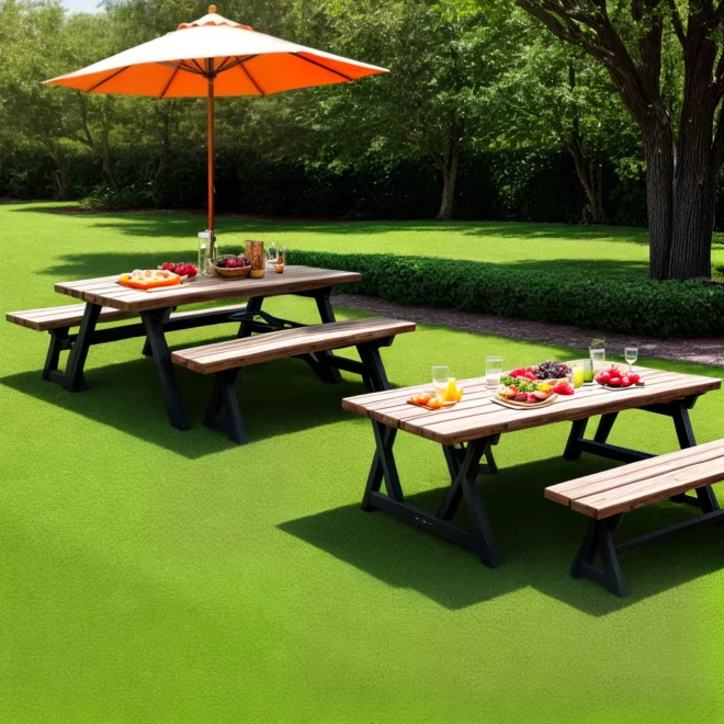 mesa piquenique ao ar livre frutas sanduiches mesa piquenique ao ar livre frutas sanduiches