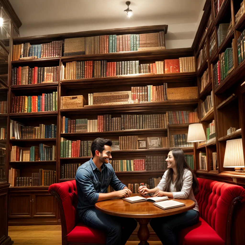 casal italiano cafe amor livros