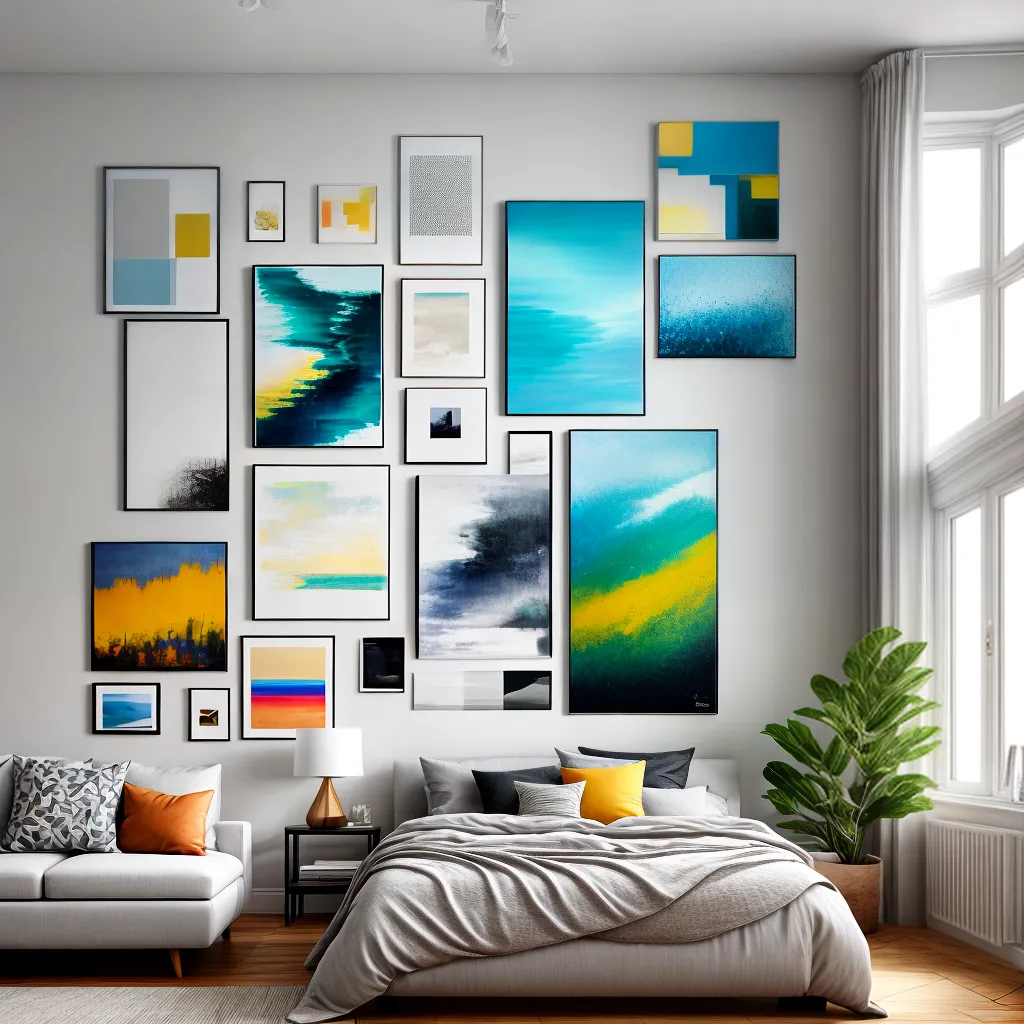 decoracao parede galeria ecletica 2023
