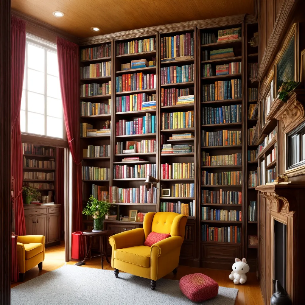 quarto bebe decoracao livros personagens
