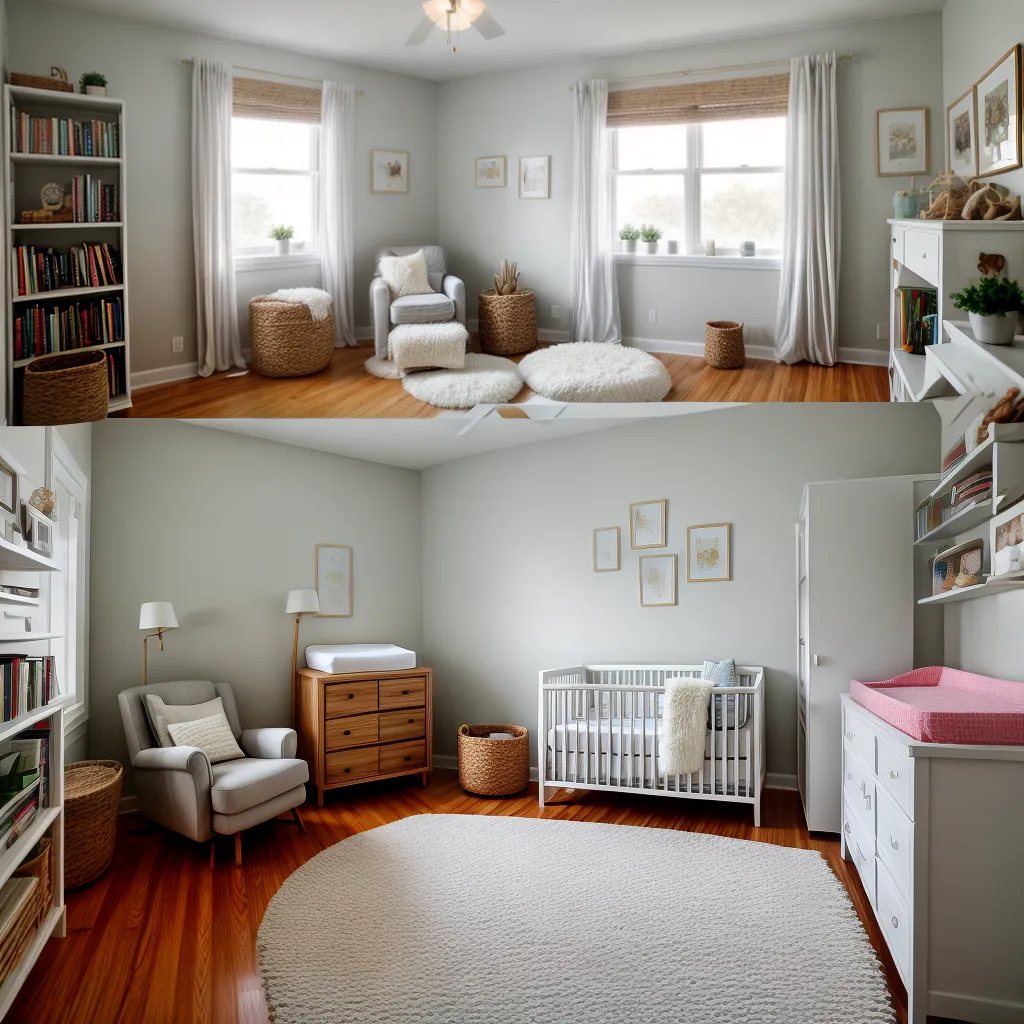 quarto bebe livros berco magico