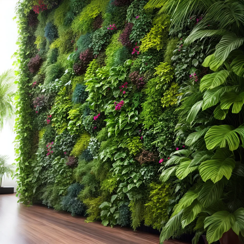 macrame verde jardim vertical