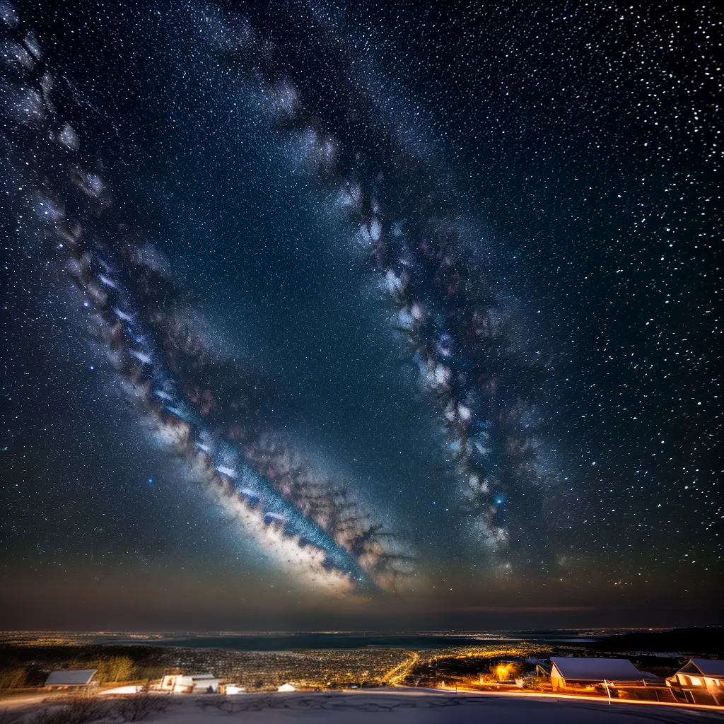 ceu estrelado constelacoes milky way
