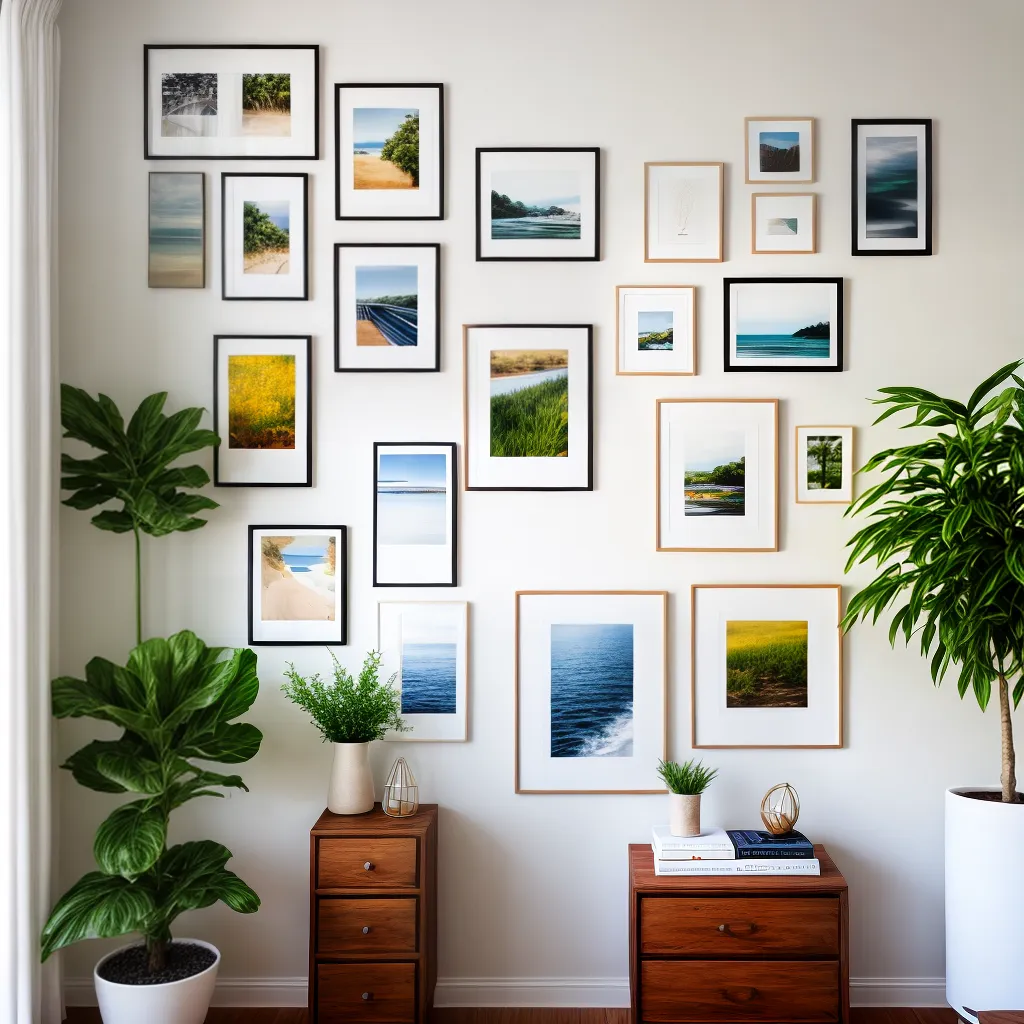 galeria decorativa arte plantas