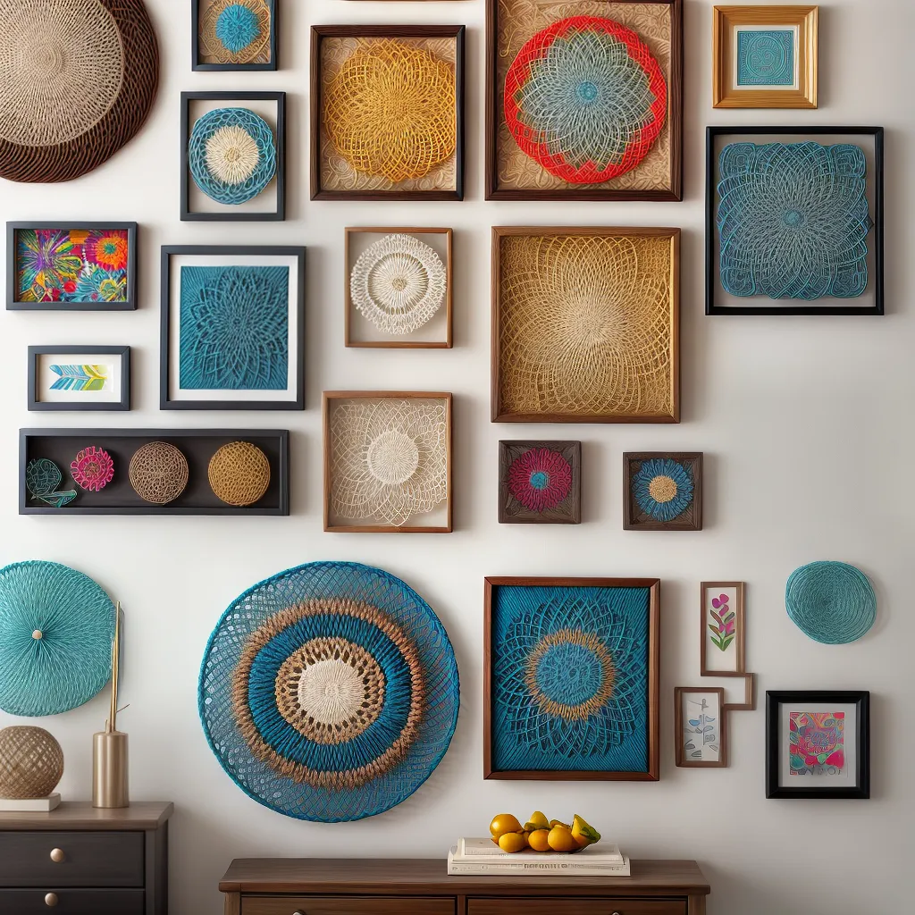 colagem decoracoes parede artistas