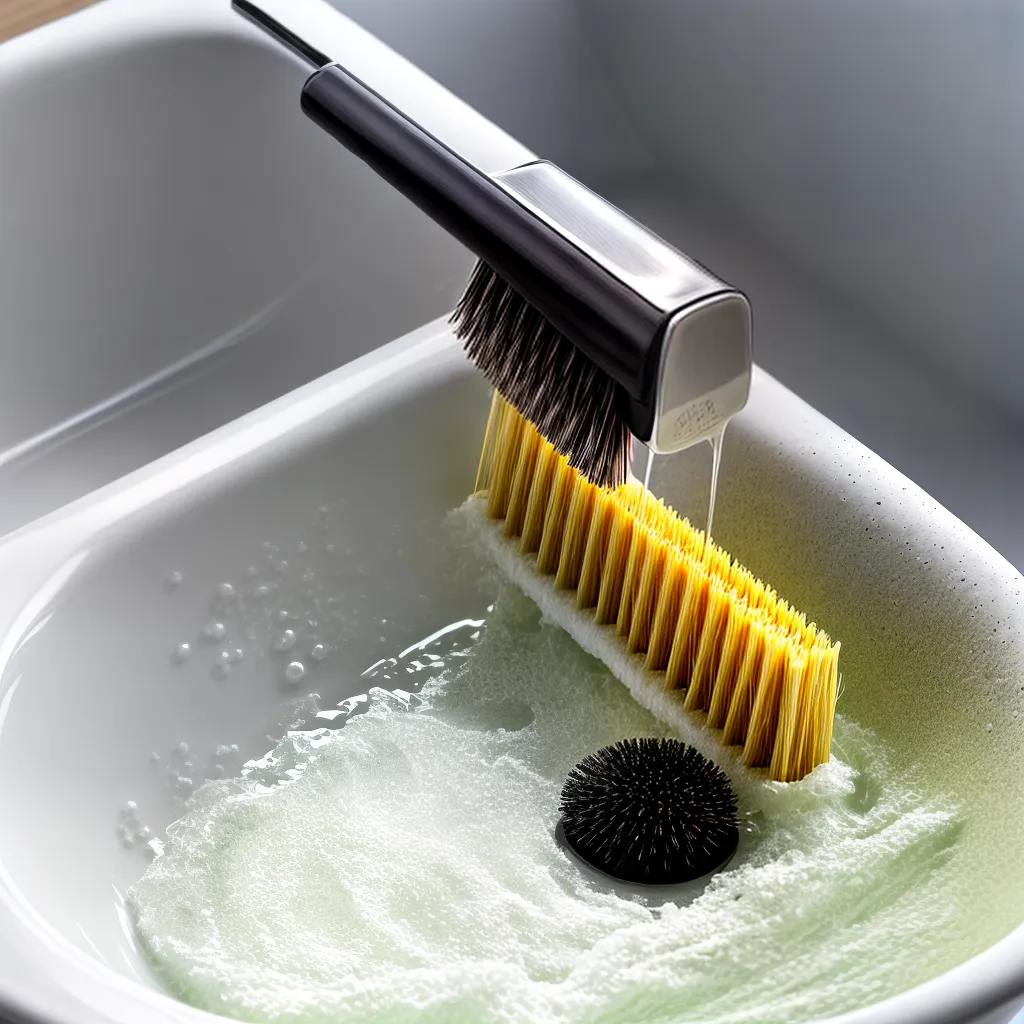 escova limpeza pia squeegee brilhante escova limpeza pia squeegee brilhante