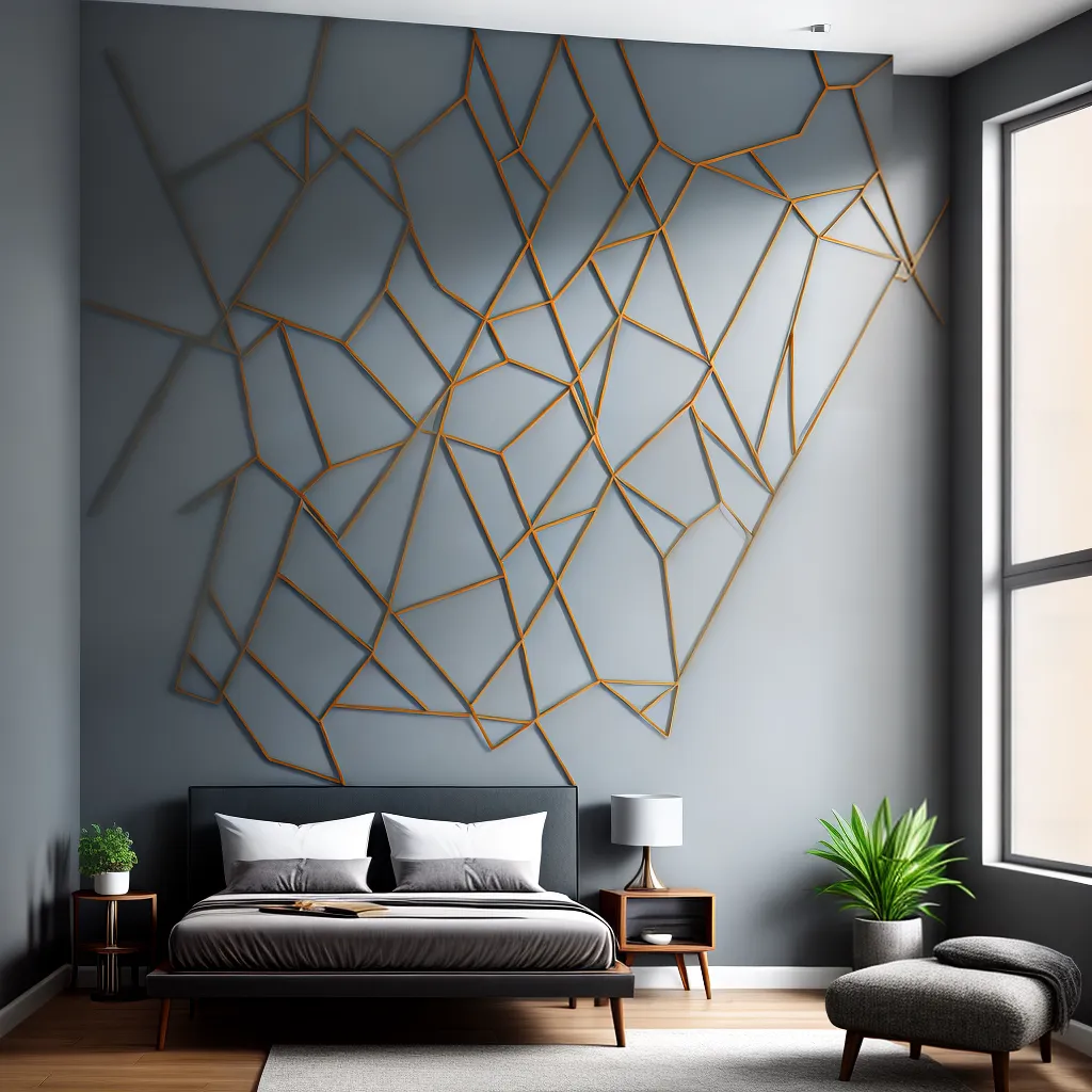 decoracao parede geometrica moderna decoracao parede geometrica moderna