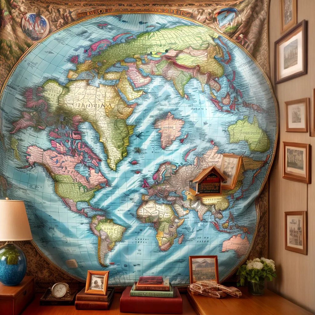 decoracao viagem mapa mundi vintage decoracao viagem mapa mundi vintage
