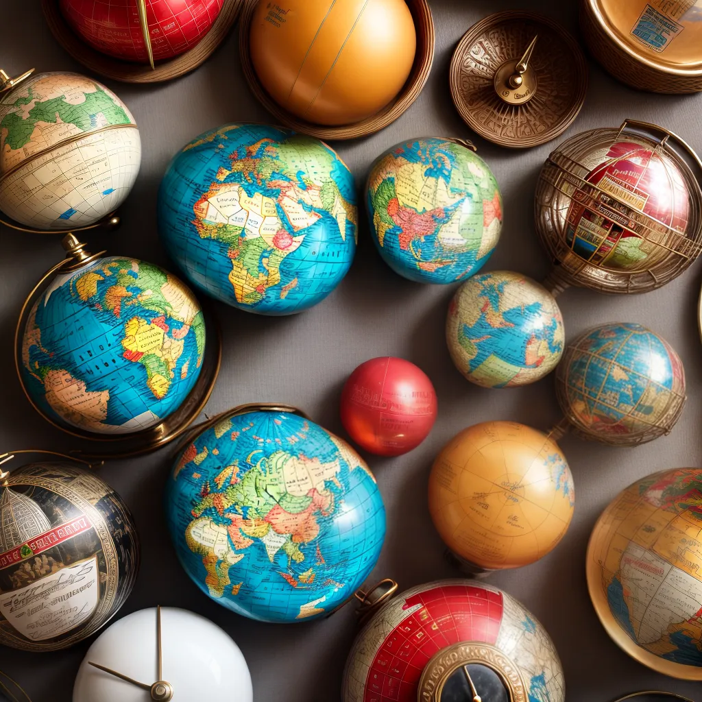 decoracao viagem vintage mapa globos decoracao viagem vintage mapa globos