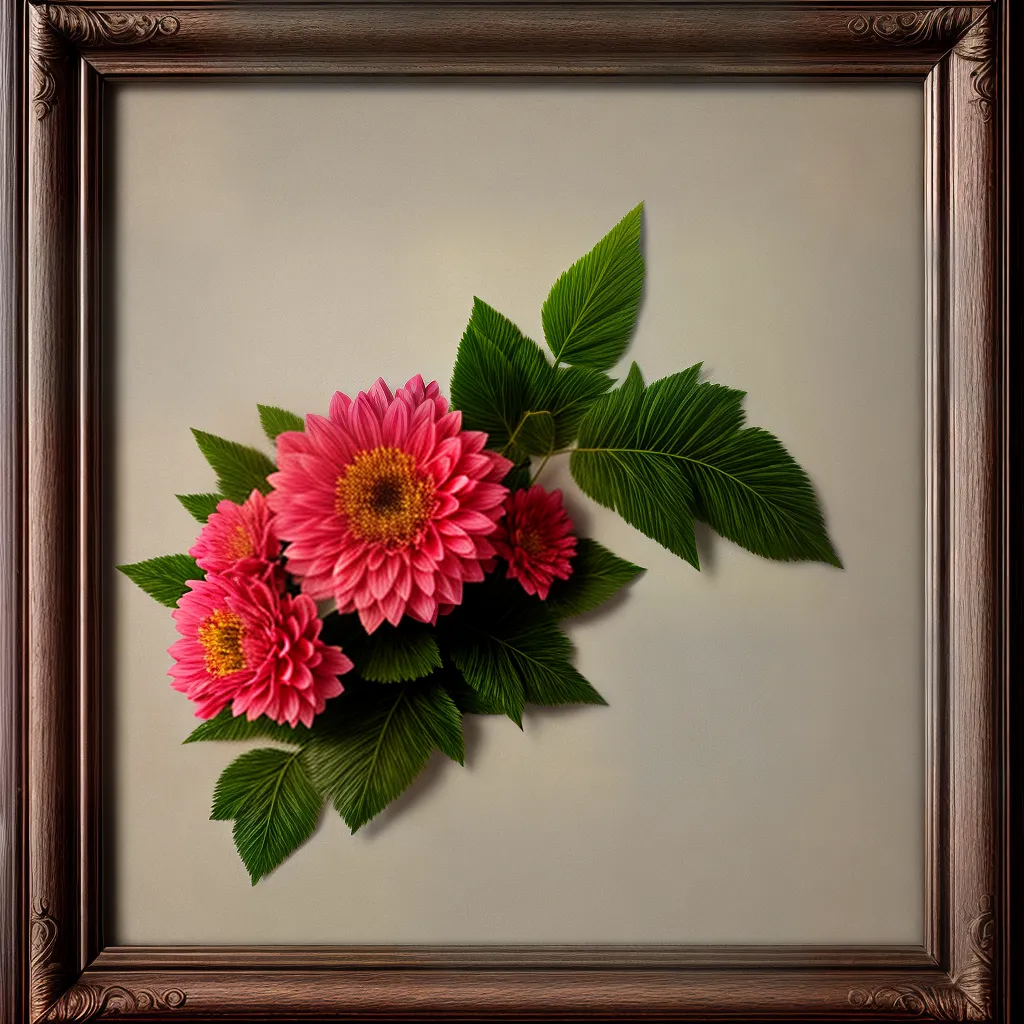 decoracao parede vintage quadro botanico