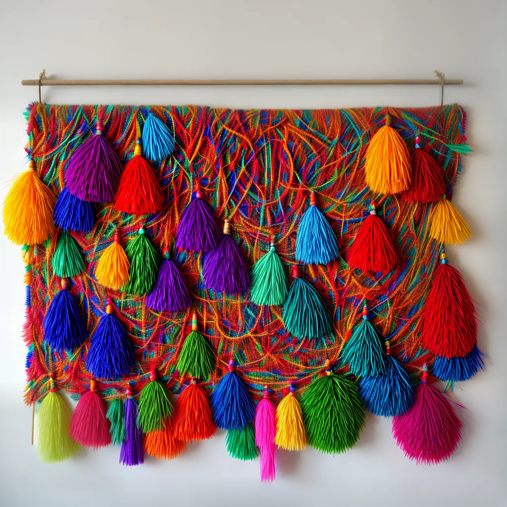 tecidos coloridos penas contas parede tecidos coloridos penas contas parede