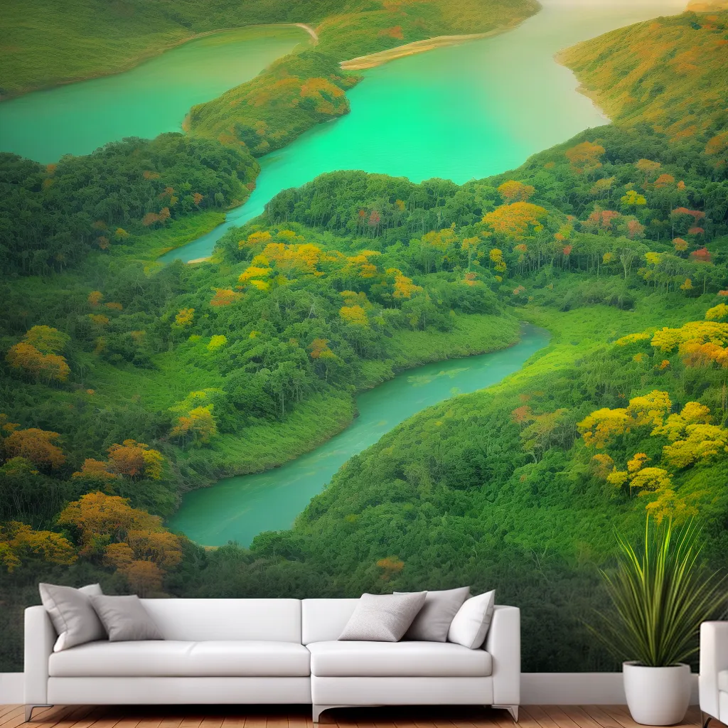 banheiro decorado espelho prateleiras arte
