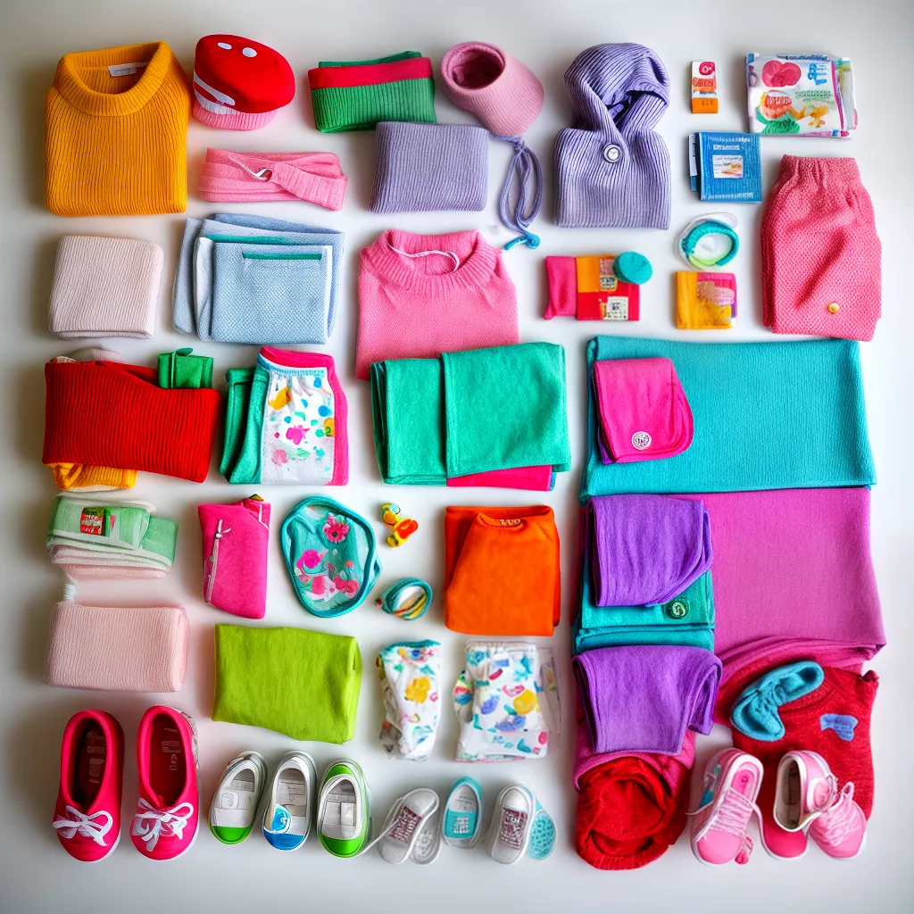 colagem bebe roupas chupetas nomes populares