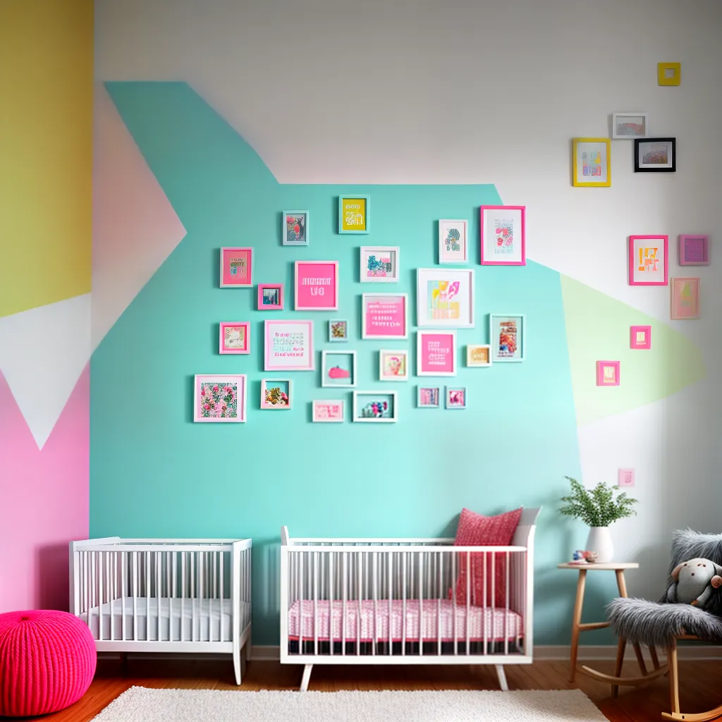 quarto infantil colorido nomes bebes