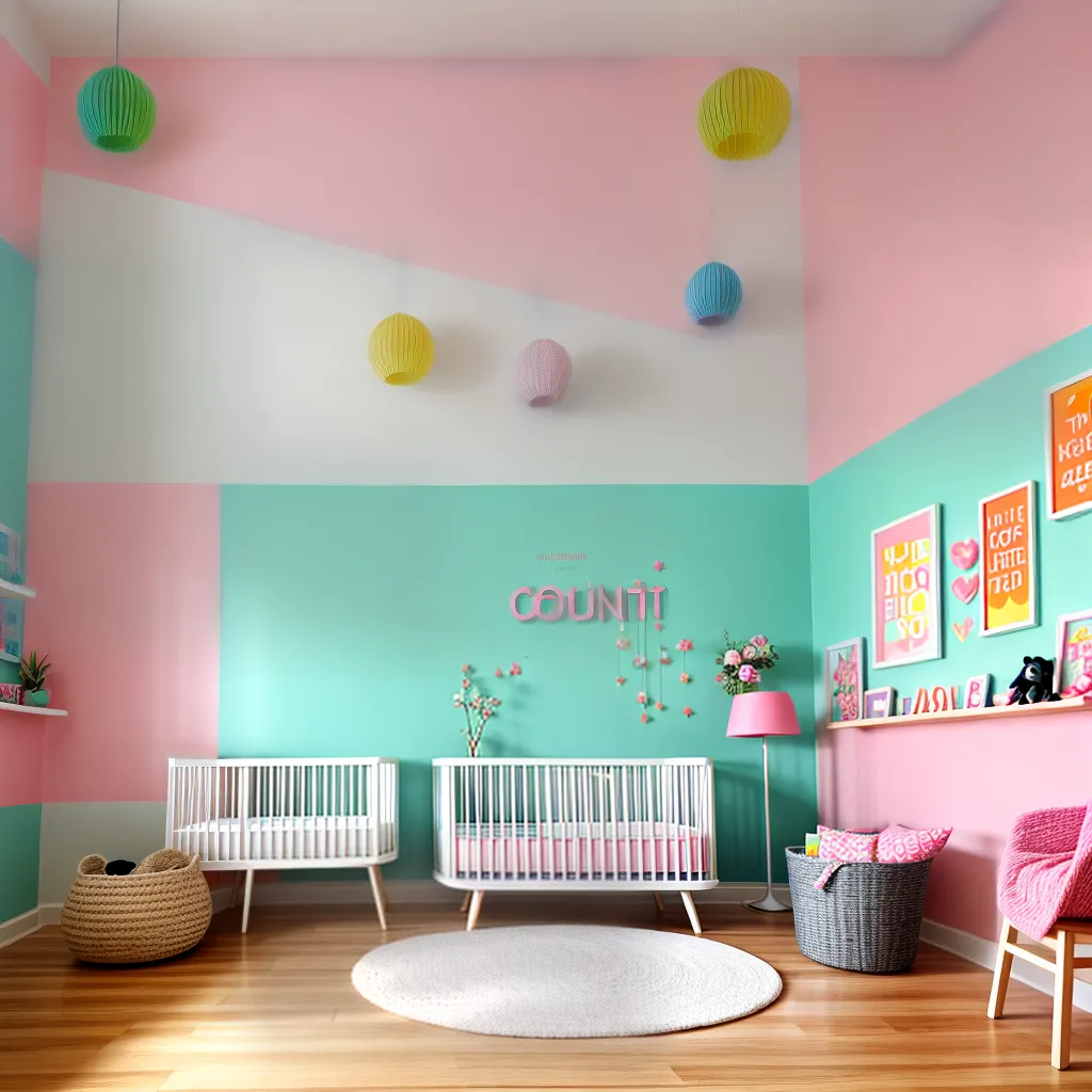 quarto infantil nomes bebes coloridos