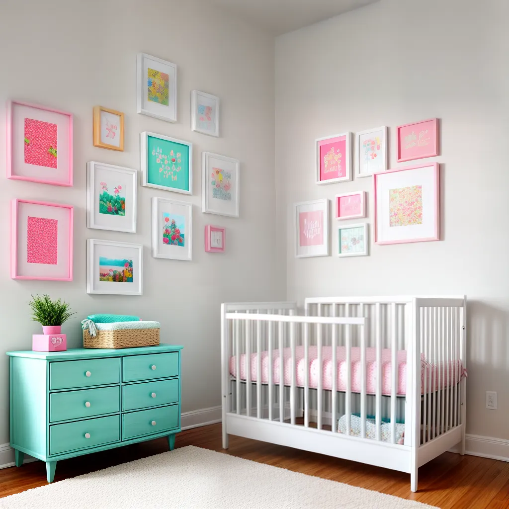 nomes bebes coloridos fofos nursery