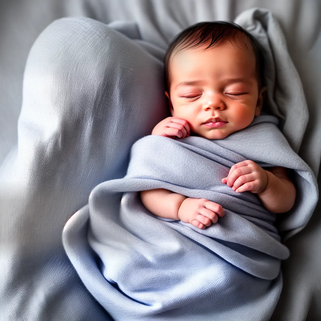 bebe dormindo mao pais
