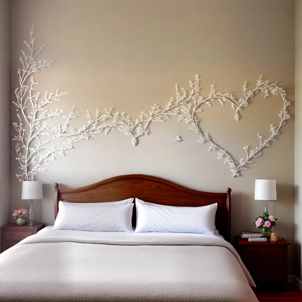 quarto romantico decoracao coracoes