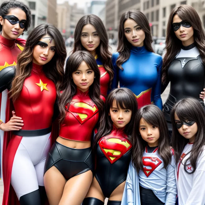 meninas poderosas super herois diversidade meninas poderosas super herois diversidade