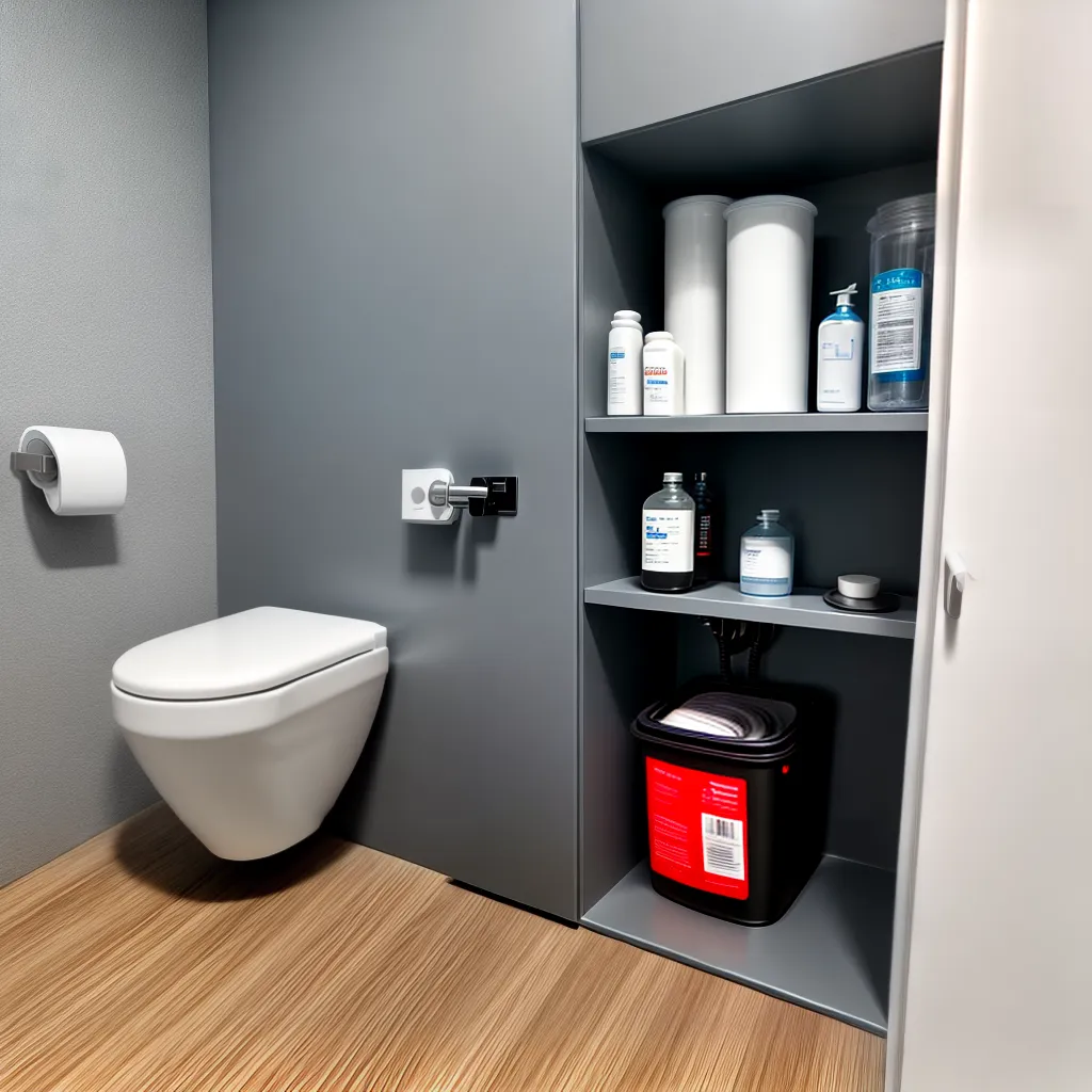 macerador sanitario moderno discreto