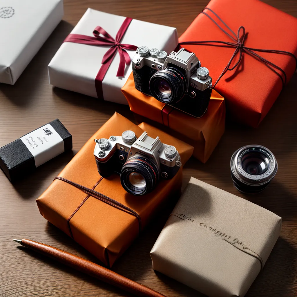 presente camera vintage livros tripe