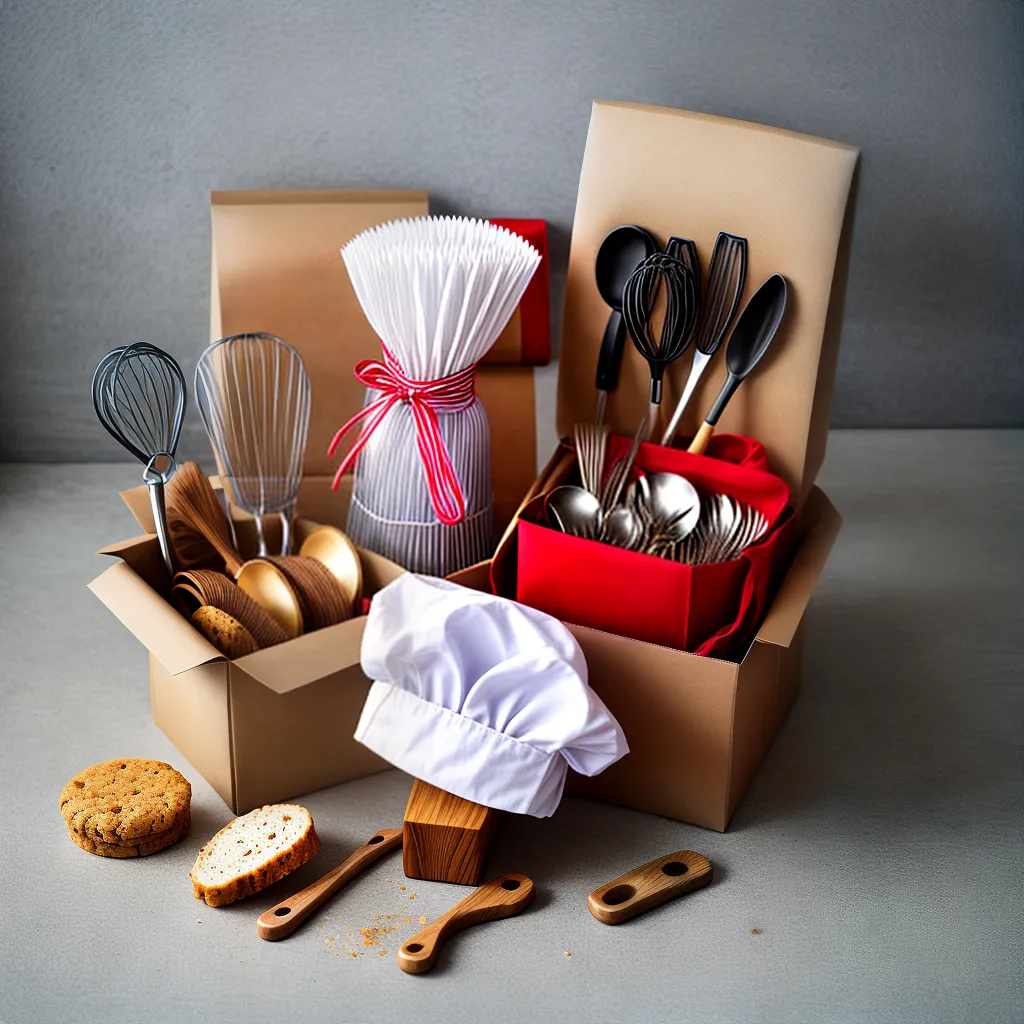 presente chef utensilios cozinha