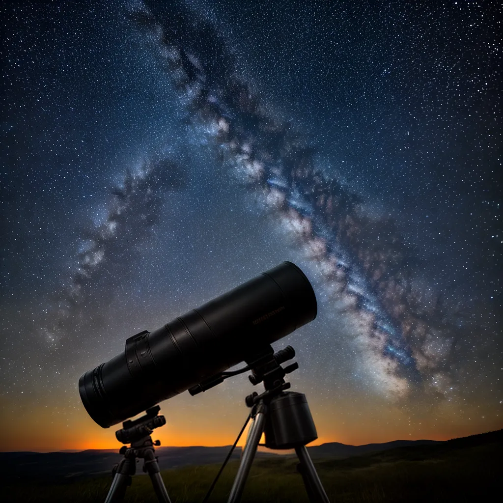 ceu estrelado telescopio lua ceu estrelado telescopio lua