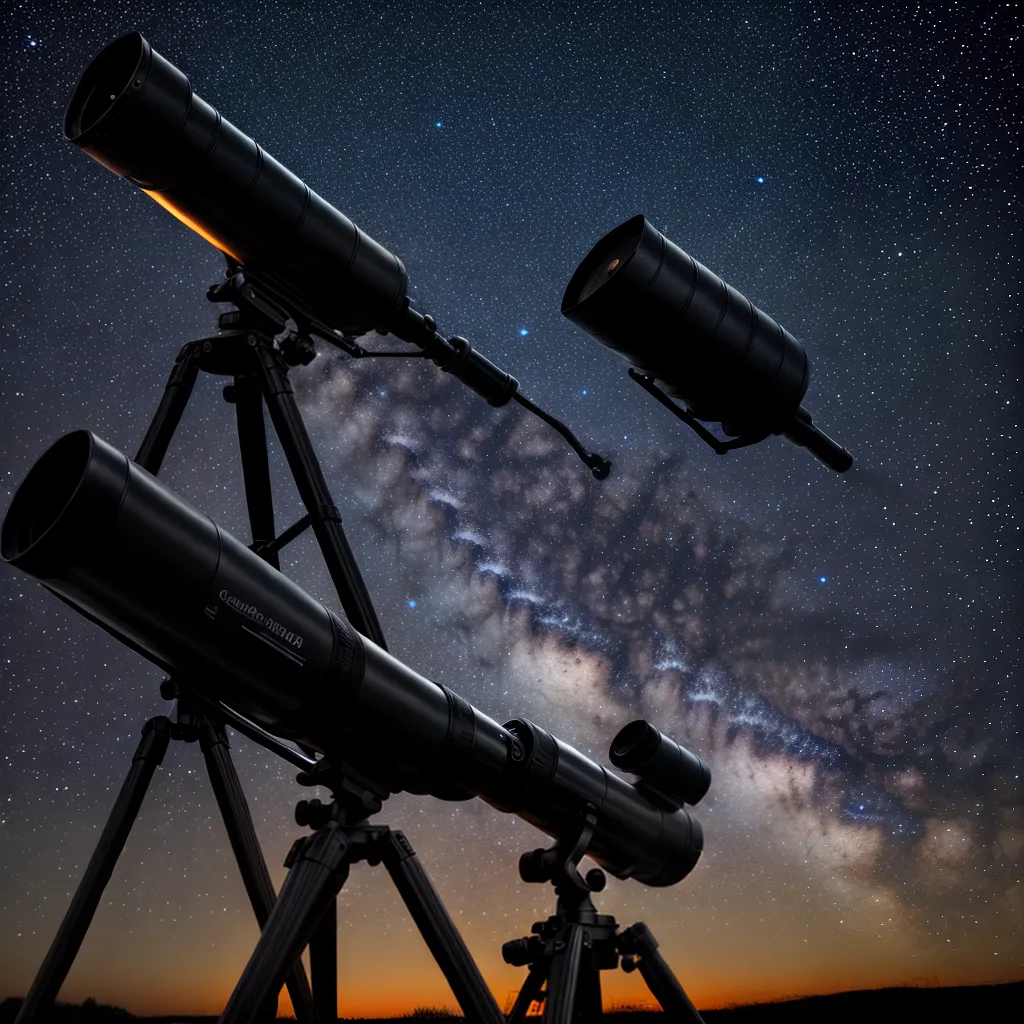 telescopio ceu estrelas presentes astronomia telescopio ceu estrelas presentes astronomia