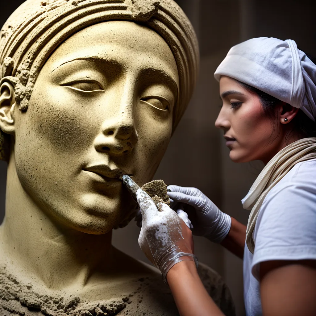 restauracao escultura gesso antiga restauracao escultura gesso antiga